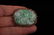 A Chinese Apple Green and White Jadeite Plaque