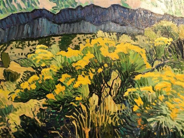 signed oil on canvas painting (1 of 9)