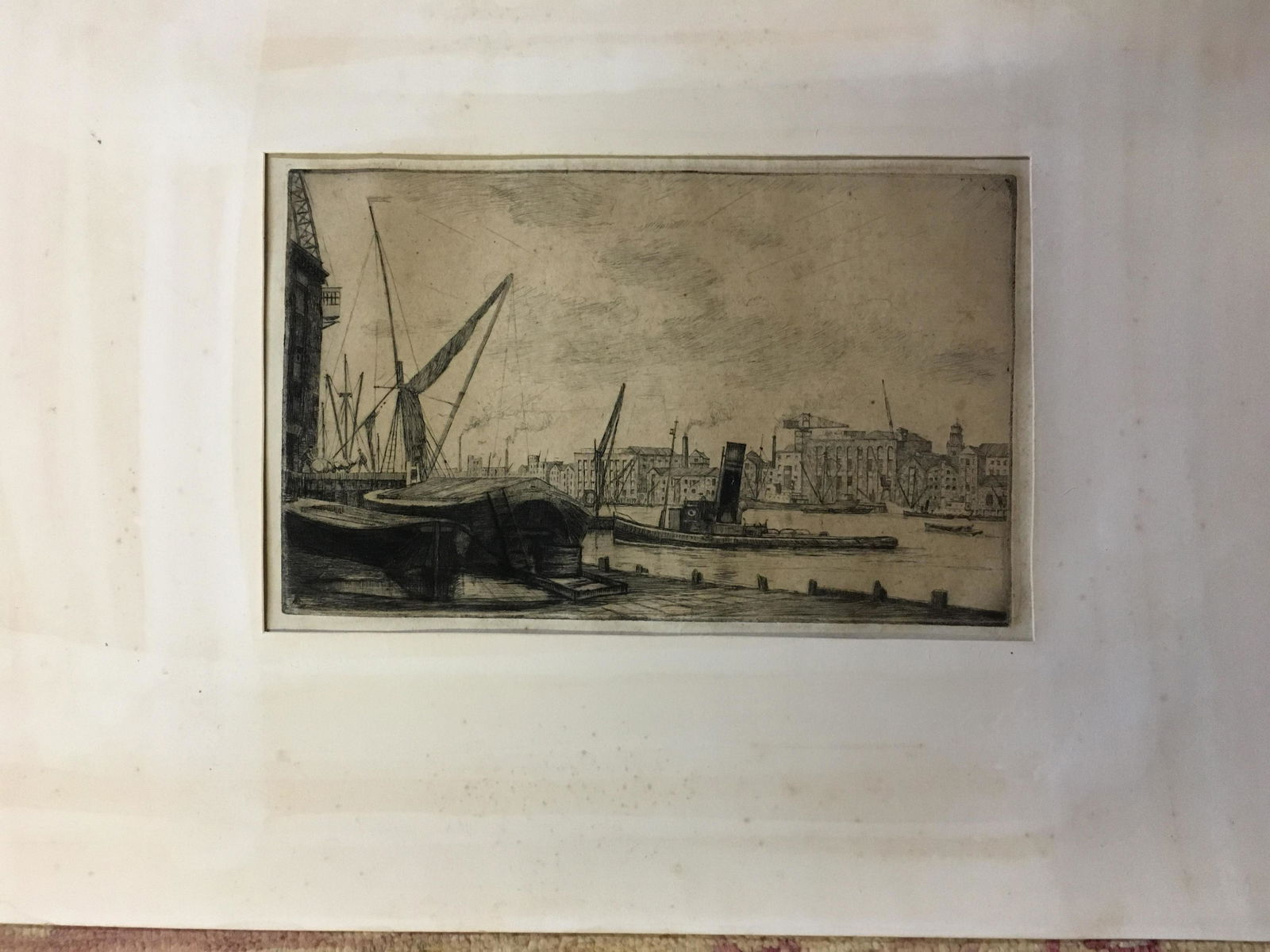 A Douglas Ian Smart etching (english) (1 of 11)
