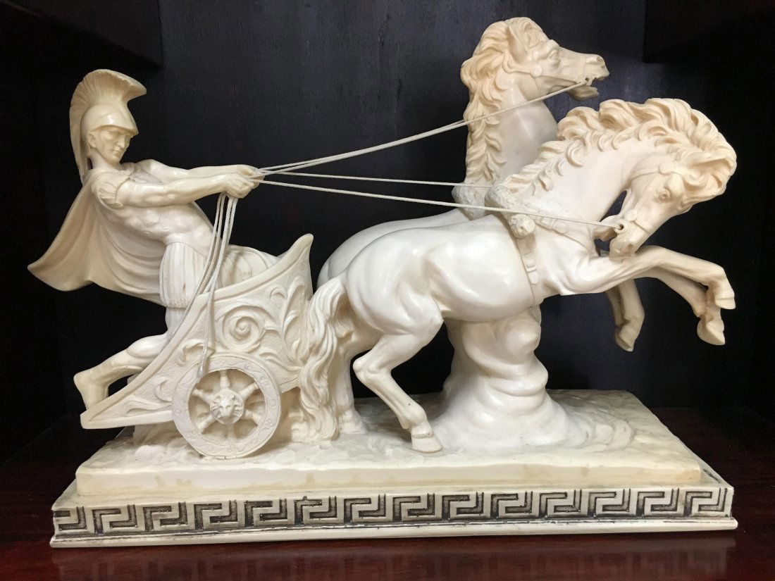 A Santini Italian sculpture of Ben hur (1 of 13)