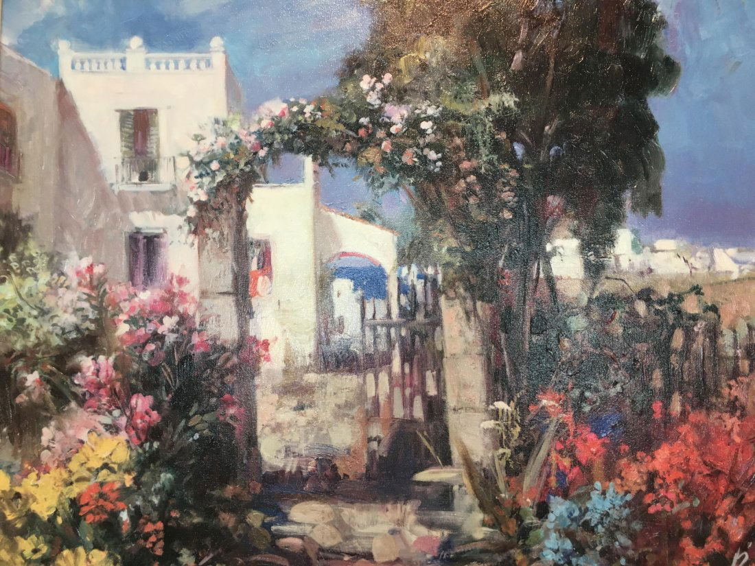 A beautiful oil on vanvas painting by Pine (1 of 15)