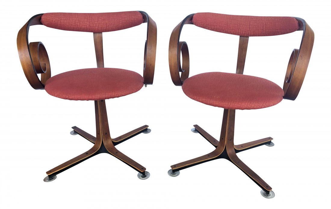 Mid Century Pair of George Mulhauser Sultana Chairs (1 of 11)