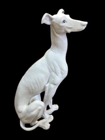 A large statue of a greyhound dog (1 of 10)