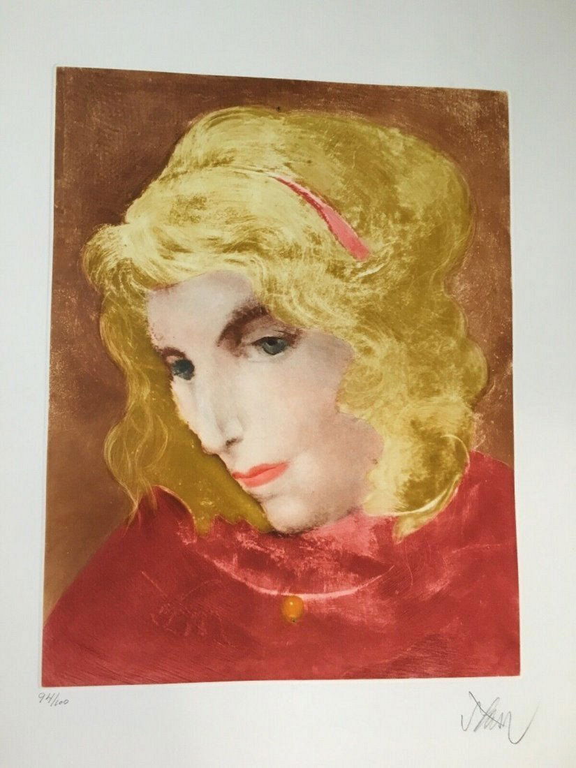 Endre Szasz original Aquatint lithograph (1 of 6)