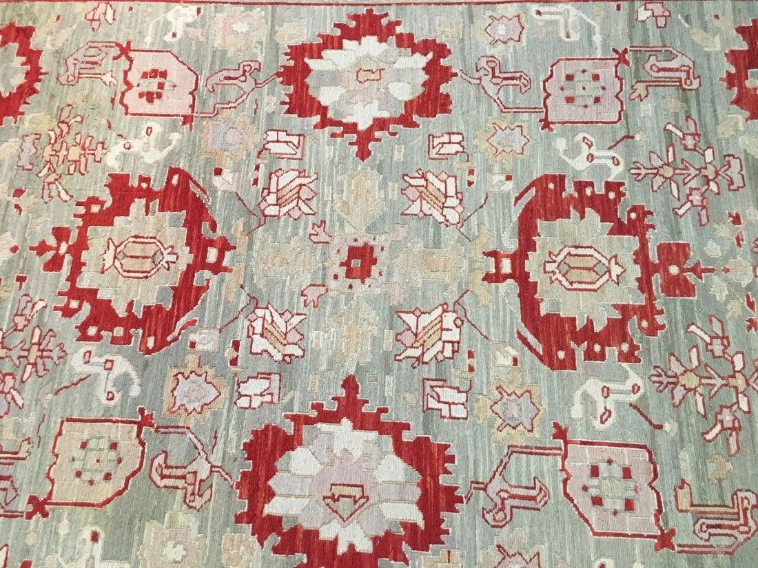 Hand woven summac flat woven room size rug (1 of 6)