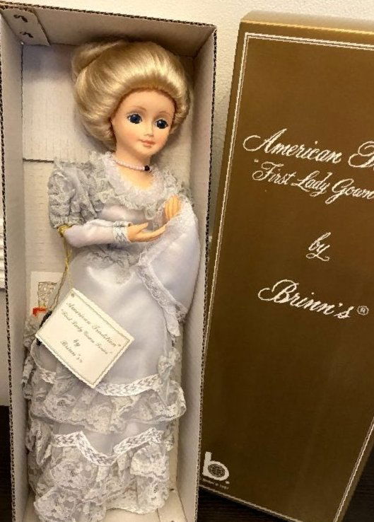 A Louisa Johnson Adams doll by Brinns (1 of 7)
