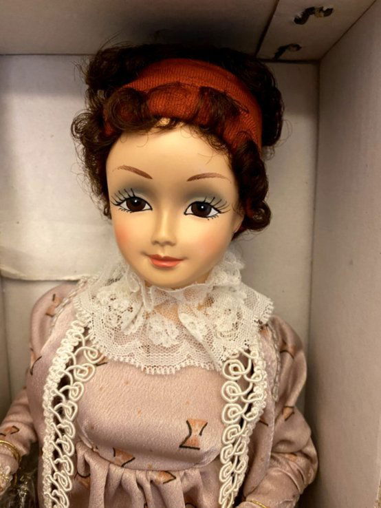 Dolley Payne Madison Porcelain  Doll (1 of 9)