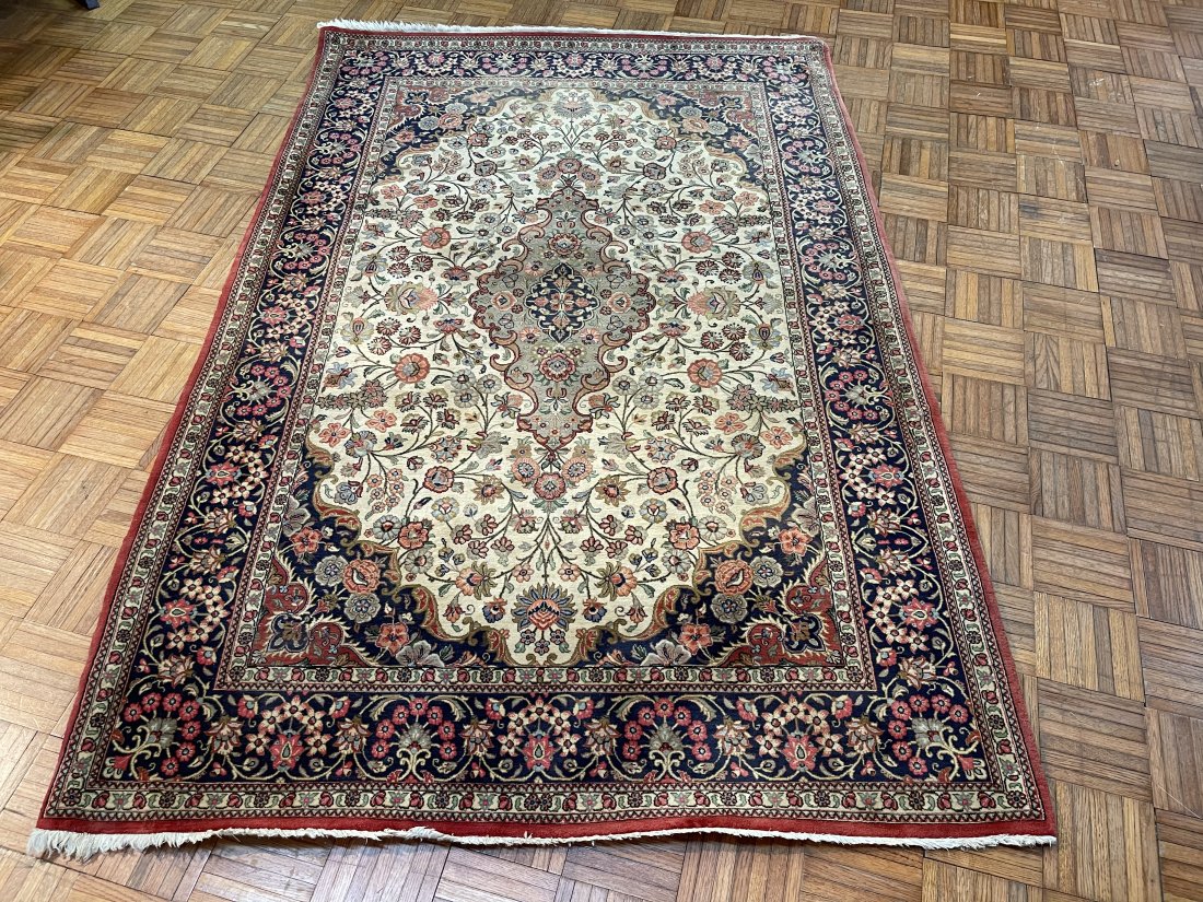 Persian Qum rug (1 of 9)