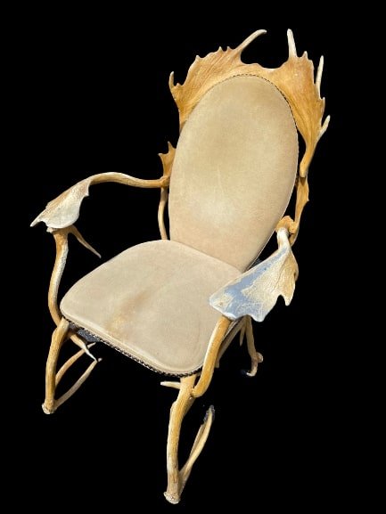 Arthur Court Designer Aluminum Moose Antler Chair (1 of 14)
