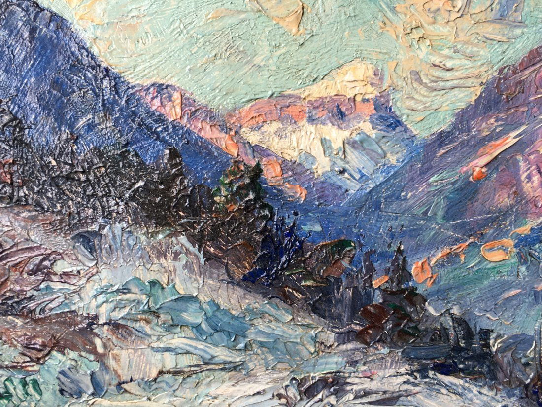 Andre Leon ALBERTIN ( French, 1867-1933) oil Painting (1 of 11)