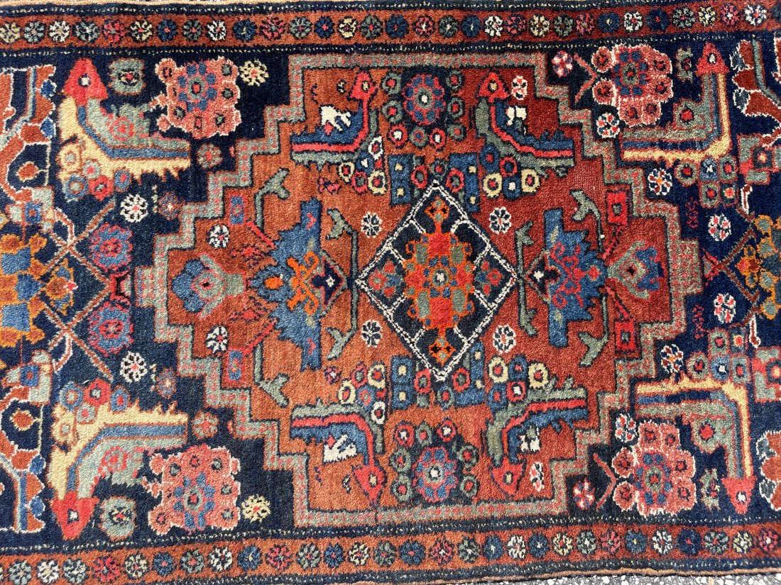 Antique Persian Hamadan tribal rug (1 of 11)