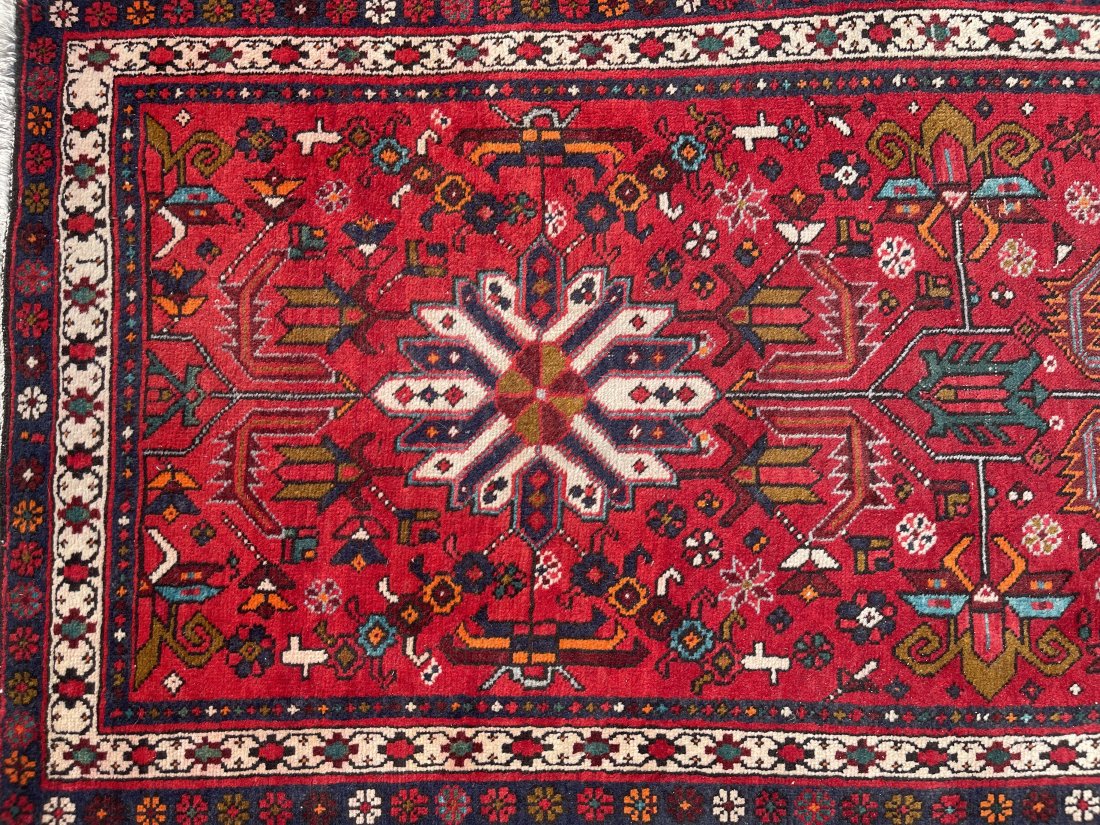 Old Persian Tribal handwoven runner rug (1 of 10)