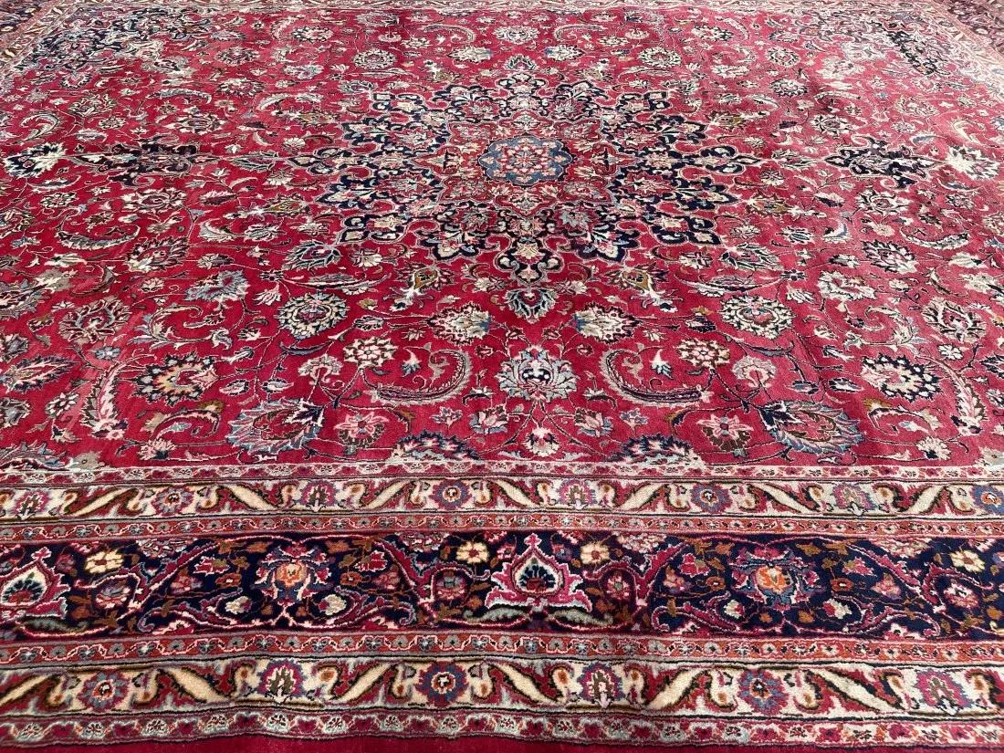 a palace size Persian Mashad handwoven rug (1 of 14)