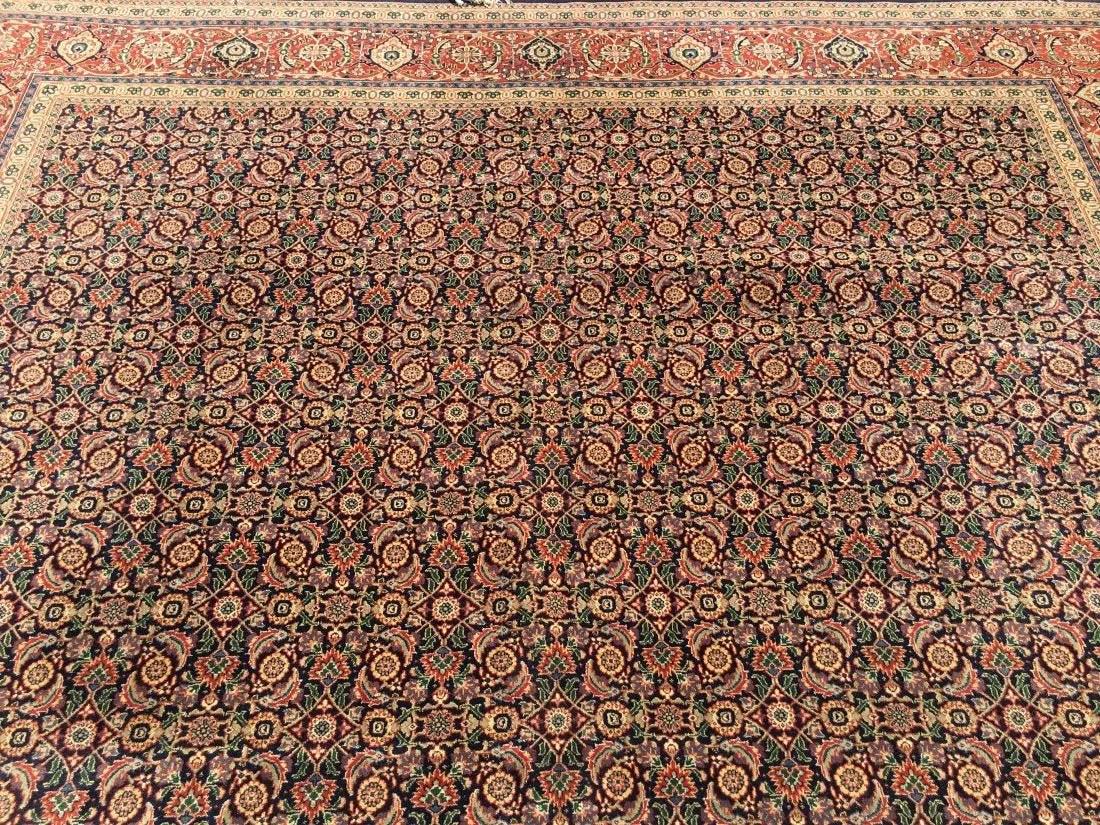 A Square Indian handwoven rug 10 by 10 (1 of 10)