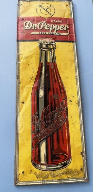 Drink Dr Pepper 10-2-4 Good for Life Advertisement Sign (1 of 10)