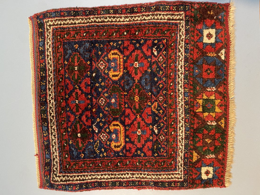 A Kurdish handwoven Tribal Bag face (1 of 12)