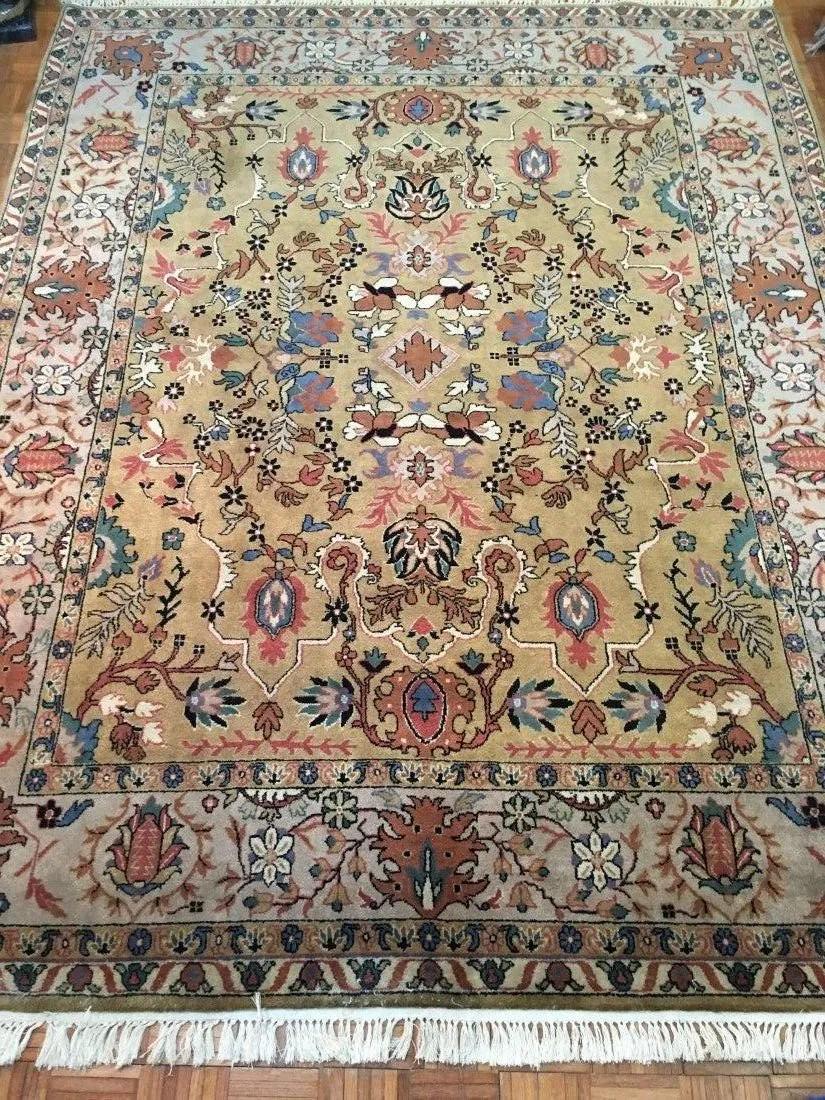 A handwoven Indian Agra Rug (1 of 5)