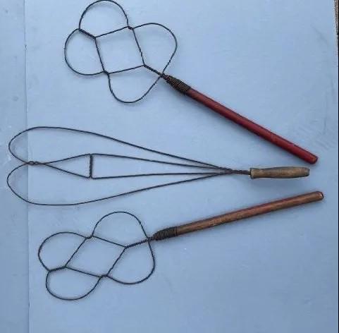 Group of three Antique Wire Rug Beaters (1 of 10)