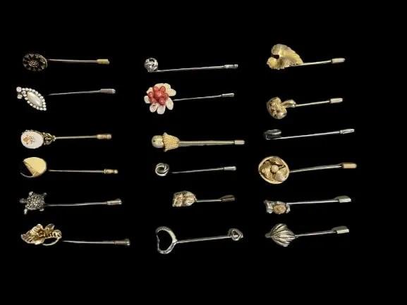 Collection of 18 Assorted Stick Pins (1 of 7)