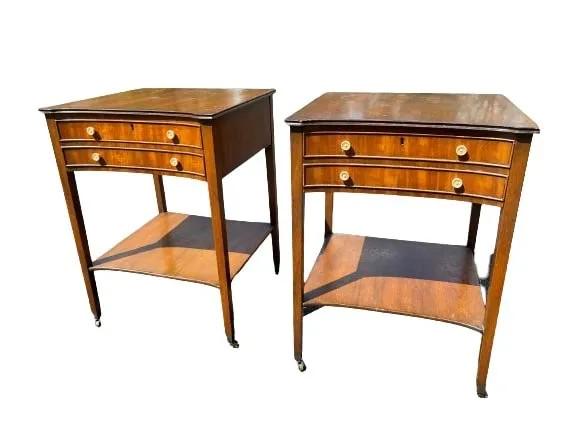 Pair of Antique Side Tables (1 of 15)