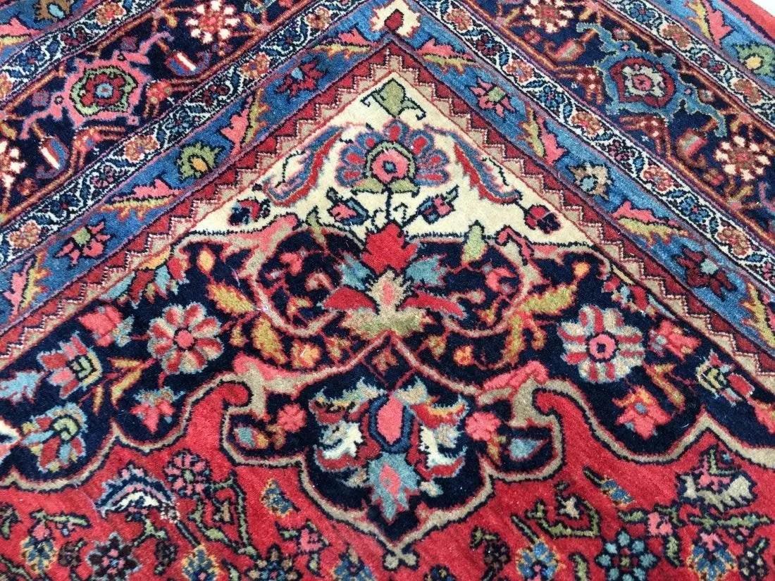 Antique Persian Bidjar / Bijar room size Rug (1 of 13)
