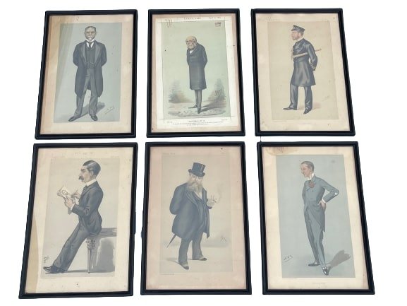 Six Vanity Fair Vincent Brooks Day & Sons, Ltd. lithos (1 of 17)