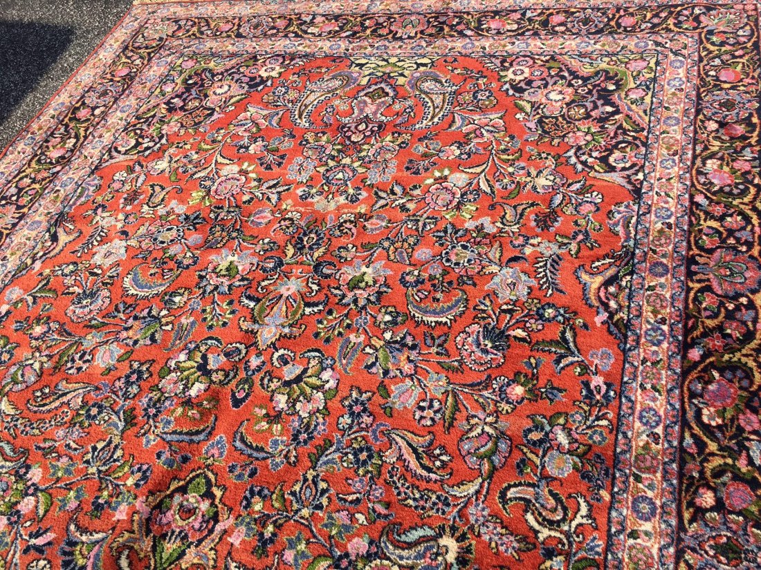 Antique Persian over Size handwoven rug (1 of 8)