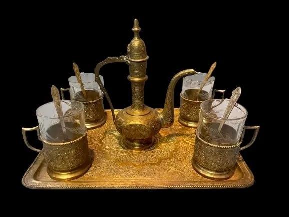 A Vintage Persian style Tea Set (1 of 19)