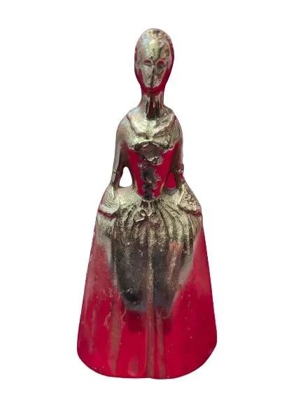 A small Victorian lady Brass Bell (1 of 8)