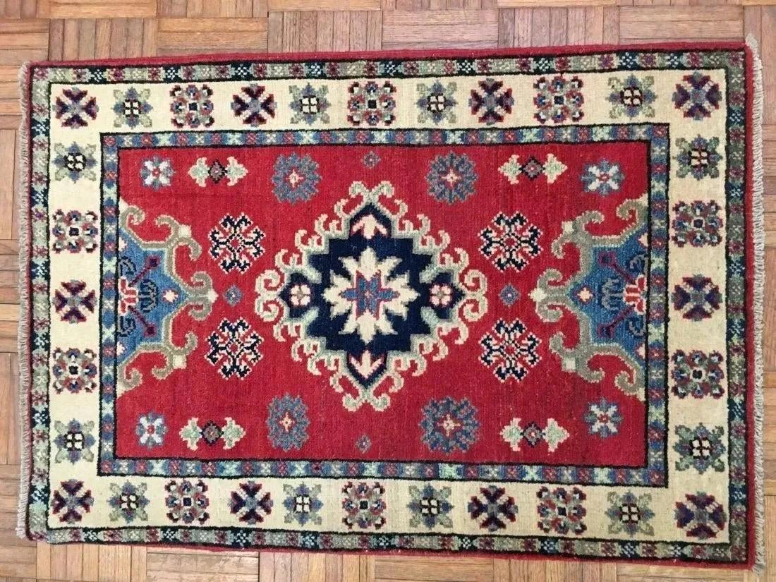 A Small Hand woven Pakistan rug (1 of 3)