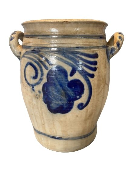 A Salt Glaze stoneware Crock (1 of 15)