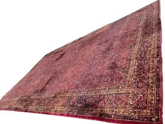 Massive Palace size Antique Persian Sarouk oriental rug (1 of 20)