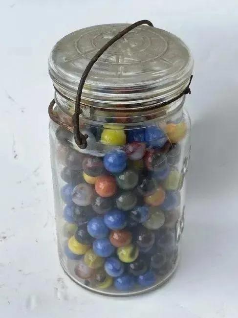 A vintage collection of Glass Marbles (1 of 9)