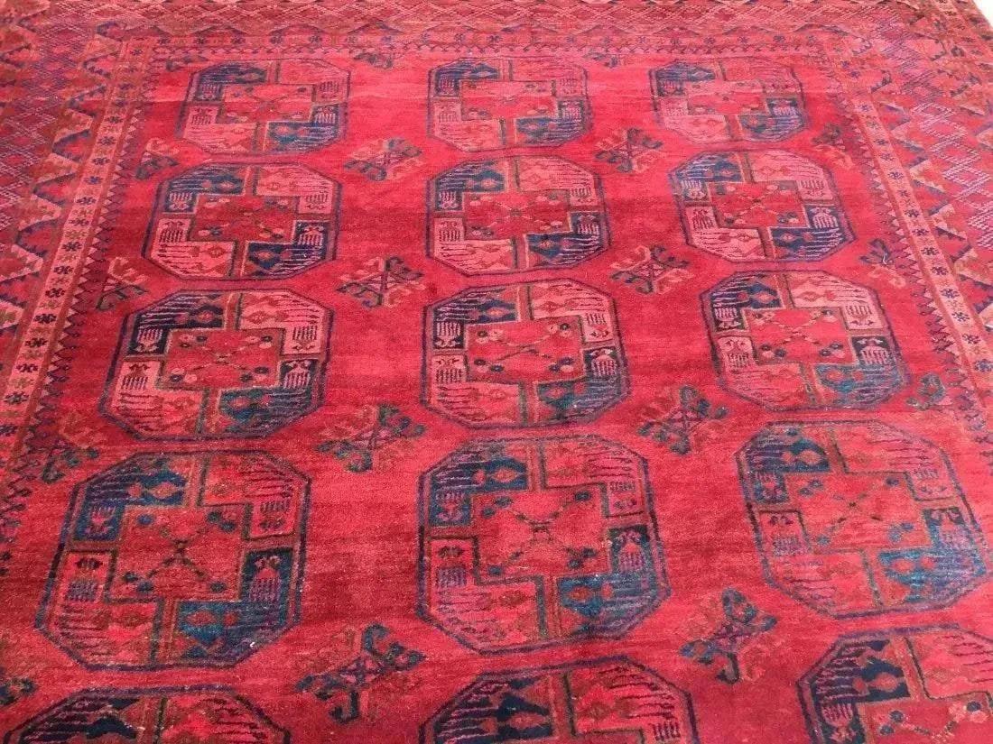 A large Afghan Turkoman rug (1 of 13)
