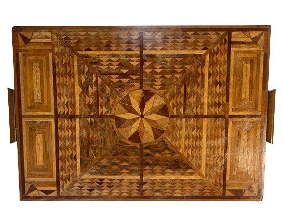 Old American Parquetry serving tray (1 of 13)
