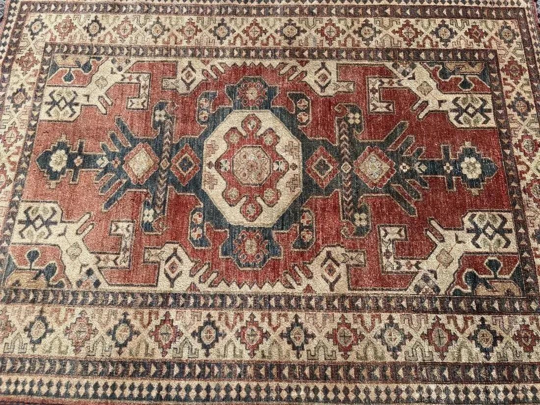 Pakistan Kazak Hand woven Oriental rug (1 of 15)