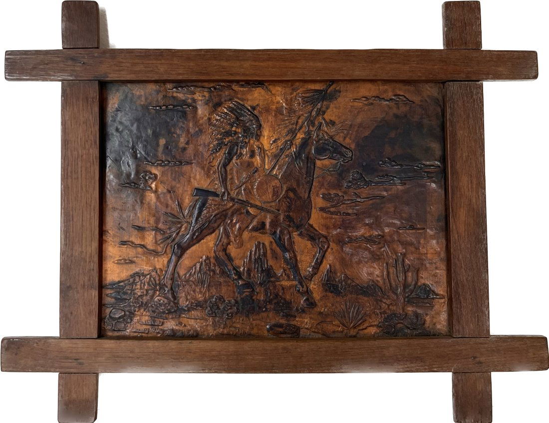 Native American Copperplate Engraving (1 of 8)