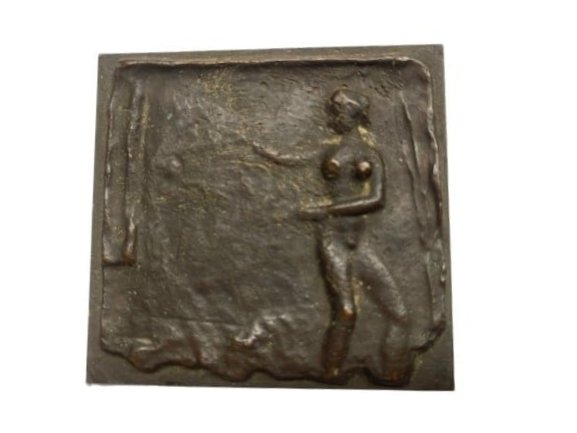 Antique European Bronze Paperweight  Henri Matisse school (1 of 11)