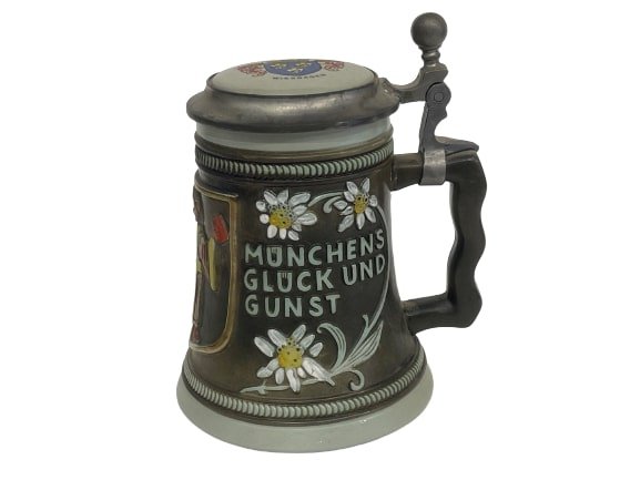 German Beer Stein Mug (1 of 10)