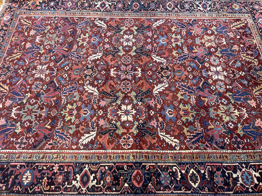 Antique Persian Heriz rug (1 of 14)