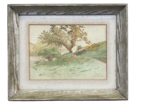 Frederic Knight (1855 - 1930) watercolor painting (1 of 13)