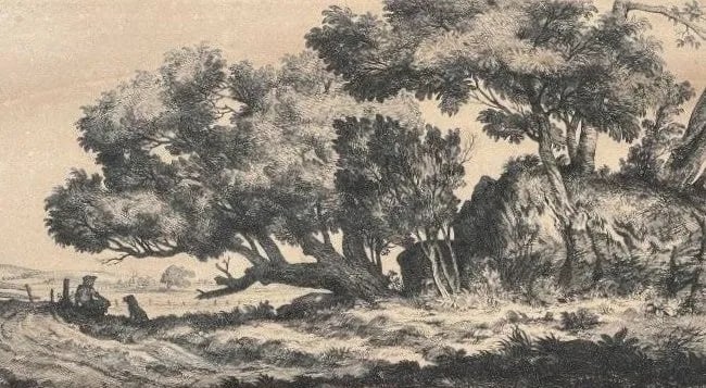 Douglas Warner Gorsline (1913-1985) Engraving titled DOG DAYS (1 of 12)