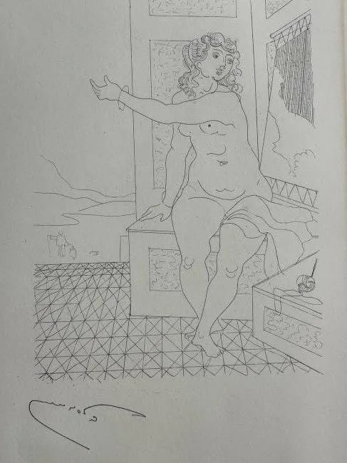 Andre Derain Ovids Heroides Etching (1 of 17)