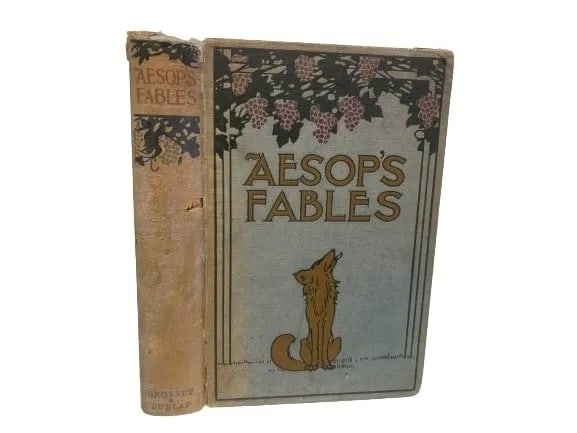 Aesop's Fables Book by Rev. Thomas James (1 of 15)