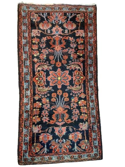 Antique Persian Lilihan scatter rug (1 of 12)