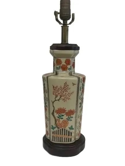 Oriental Porcelain Table Lamp (1 of 11)