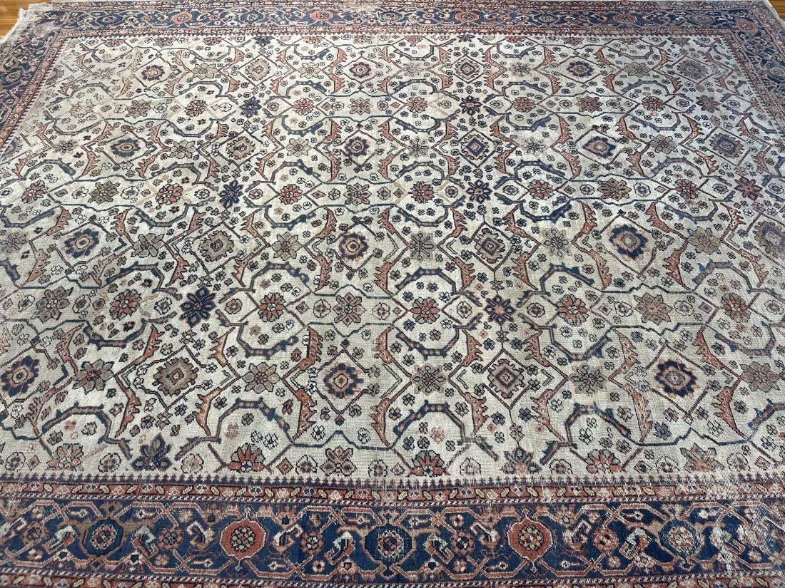 Antique Persian Sultanabad room size  Rug (1 of 20)