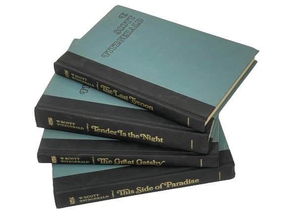 A  collection of four books by F Scott Fitzgerald (1 of 11)