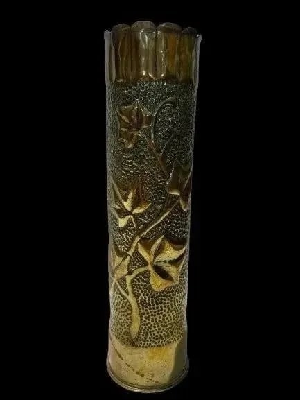 Artillery Brass Shell Art vase (1 of 15)