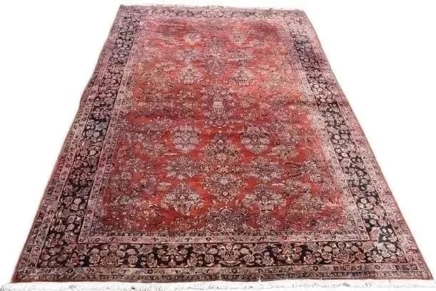 Antique Persian Sarouk Carpet 10' x 16'2" (1 of 8)